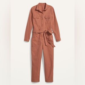 Polo by Ralph Lauren Rust Utility Jumpsuit